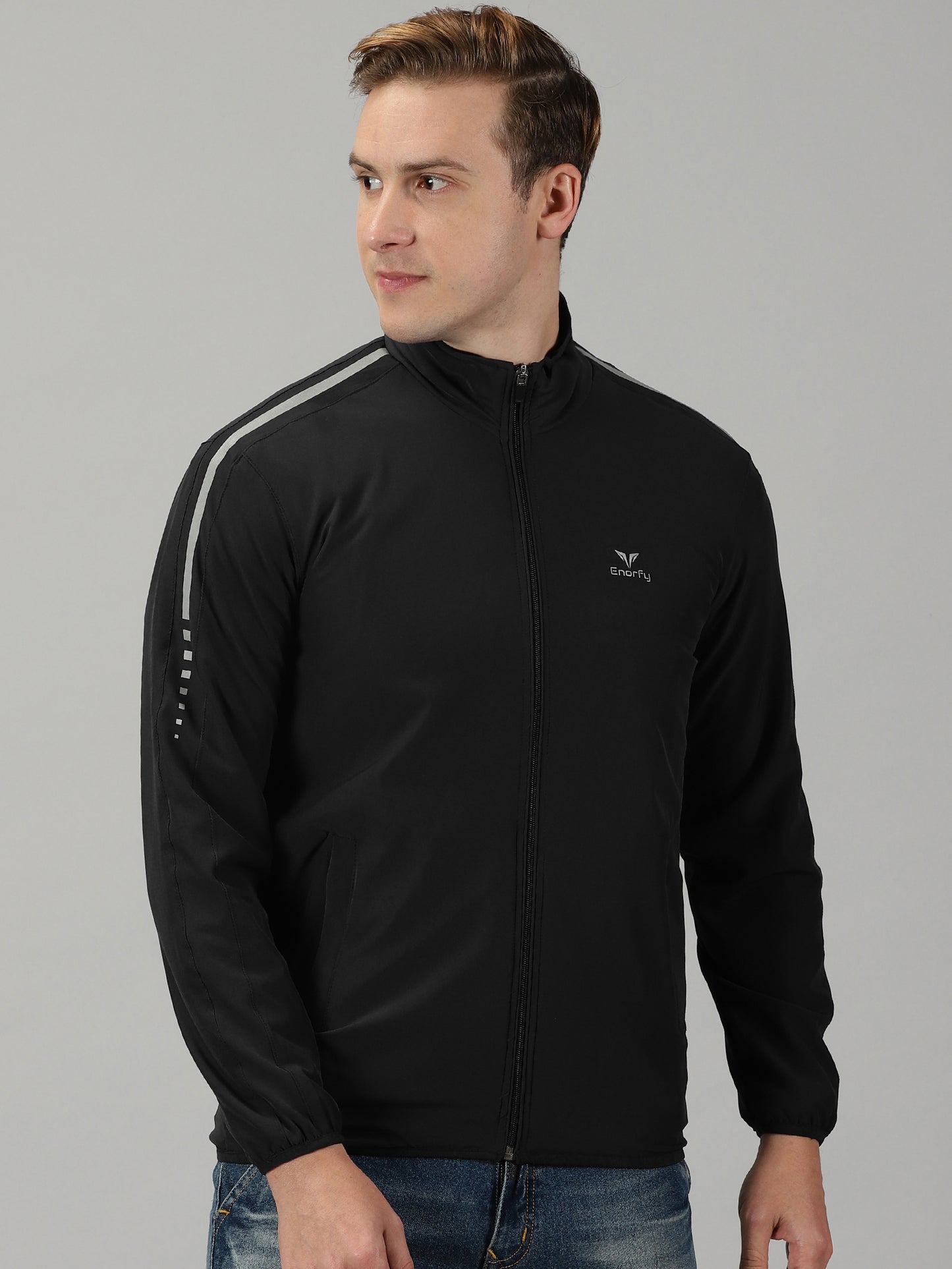 ENORFY Men Sporty Bomber Jacket